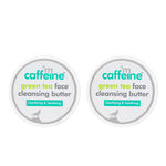 Buy mCaffeine Green Tea Face Cleansing Butter - Pack of 2 - Purplle