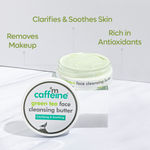 Buy mCaffeine Green Tea Face Cleansing Butter - Pack of 2 - Purplle