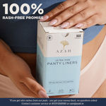 Buy Azah Ultra- Soft Organic Cotton Panty Liner( Pack of 40 liners ) - Purplle