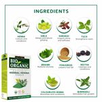Buy Indus Valley Bio Organic 100% Natural Indigo and Henna henna Powder Combo for Black Hair Colour 100gm+100gm - Purplle