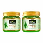 Buy Indus Valley Aloe Vera Gel For Skin helps reducing Acne,Scars,Dark spots & Hair Care- Pack of 2 175ml+175ml - Purplle