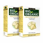 Buy Indus Valley Bio Organic Multani Mitti Powder For Best Skin and Hair care- Pack of 2 200gm+200gm - Purplle