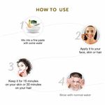 Buy Indus Valley Bio Organic Multani Mitti Powder For Best Skin and Hair care- Pack of 2 200gm+200gm - Purplle