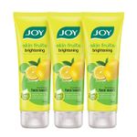 Buy Joy Skin Fruits Lemon Brightening Face Wash ( Pack of 3X100 ml ) - Purplle