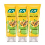 Buy Joy Skin Fruits Spots & Tan Clear Papaya Face Wash ( Pack of 3X100 ml ) - Purplle