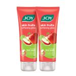 Buy Joy Skin Fruits Softening Glow Apple Face Wash, For Normal to dry skin ( Pack of 2X100ml ) - Purplle