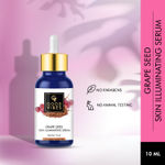 Buy Good Vibes Grape Seed Skin Tightening Face Serum | Brightening, Lightening, Toning | No Parabens, No Sulphates, No Animal Testing (10 ml) - Purplle