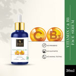 Buy Good Vibes Vitamin C & B3 (Niacinamide) Skin Glow Face Serum | Brightening Anti-Ageing | With Orange | No Parabens No Sulphates No Animal Testing (30 ml) - Purplle
