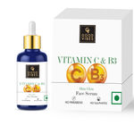 Buy Good Vibes Vitamin C & B3 (Niacinamide) Skin Glow Face Serum | Brightening Anti-Ageing | With Orange | No Parabens No Sulphates No Animal Testing (30 ml) - Purplle