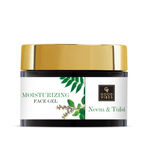 Buy Good Vibes Neem & Tulsi Moisturizing Face Gel | Anti-Acne, Hydrating, Moisturizing | No Parabens, No Sulphates, No Mineral Oil (100 gm) - Purplle