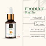 Buy Good Vibes Vitamin E De-Pigmentation Skin Serum | UV protection | Antioxidant | With Liquorice | No Parabens, No Sulphates, No Animal Testing (10 ml) - Purplle