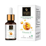 Buy Good Vibes Vitamin E De-Pigmentation Skin Serum | UV protection | Antioxidant | With Liquorice | No Parabens, No Sulphates, No Animal Testing (10 ml) - Purplle