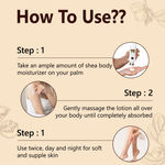 Buy Good Vibes Shea Butter Deep Moisturizing Body Lotion | Hydrating, Moisturizing | No Parabens, No Sulphates, No Animal Testing (400 ml + 100 ml free) - Purplle