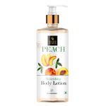 Buy Good Vibes Peach Nourishing Body Lotion (400ml + 100 ml free) - Purplle