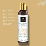 Buy Good Vibes Milk & Oats Skin Firming Toner and Moisturizer | Vegan, No Alcohol, No Parabens, No Sulphates, No Mineral Oil, No Animal Testing (120 ml) - Purplle