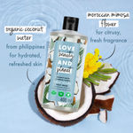 Buy Love Beauty Planet Natural Coconut Water and Mimosa Sulfate Free Body Wash, 400 ml - Purplle