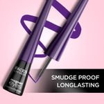 Buy FACES CANADA Magneteyes Color Eyeliner - Dramatic Purple, 4ml | Glossy Finish | 24HR Long-lasting | Waterproof | Smudgeproof | Precise Application | Intense Color Payoff | Almond Extract & Vitamin E - Purplle