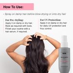 Buy Bare Anatomy Heat Protection Spray | Controls Frizz | Strengthens Hair & Enhances Shine, Hair Spray (150 ml) - Purplle