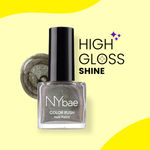 Buy NY Bae Color Rush Nail Paint - Blue Ivy Chrome 32 (5 ml) | Chip Resistant | Long Lasting | Quick Dry | Gel Nail Polish - Purplle