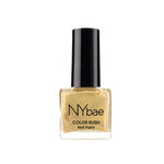 Buy NY Bae Color Rush Nail Paint - Golden Glee 01 (5 ml) | Chip Resistant | Long Lasting | Quick Dry | Gel Nail Polish - Purplle