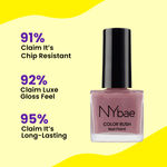 Buy NY Bae Color Rush Nail Paint - Quartz Queen 44 (5 ml) | Chip Resistant | Long Lasting | Quick Dry | Gel Nail Polish - Purplle