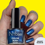 Buy NY Bae Color Rush Nail Paint - Galaxy Glaze 28 (5 ml) | Chip Resistant | Long Lasting | Quick Dry | Gel Nail Polish - Purplle