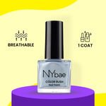 Buy NY Bae Color Rush Nail Paint - Icy Spicy 22 (5 ml) | Chip Resistant | Long Lasting | Quick Dry | Gel Nail Polish - Purplle