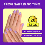Buy NY Bae Color Rush Nail Paint -Lilac Lady 15 (5 ml) | Chip Resistant | Long Lasting | Quick Dry | Gel Nail Polish - Purplle