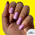Buy NY Bae Color Rush Nail Paint -Lilac Lady 15 (5 ml) | Chip Resistant | Long Lasting | Quick Dry | Gel Nail Polish - Purplle