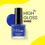 Buy NY Bae Color Rush Nail Paint - Cobalt Crush 27 (5 ml) | Chip Resistant | Long Lasting | Quick Dry | Gel Nail Polish - Purplle