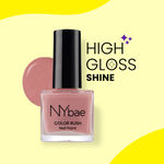 Buy NY Bae Color Rush Nail Paint - Bubble Trouble 42 (5 ml) | Chip Resistant | Long Lasting | Quick Dry | Gel Nail Polish - Purplle