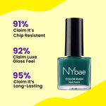 Buy NY Bae Color Rush Nail Paint - Crazy Cruise 26 (5 ml) | Chip Resistant | Long Lasting | Quick Dry | Gel Nail Polish - Purplle