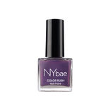 Buy NY Bae Color Rush Nail Paint - Starry Plum 19 (5 ml) | Chip Resistant | Long Lasting | Quick Dry | Gel Nail Polish - Purplle