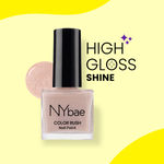 Buy NY Bae Color Rush Nail Paint - Pink Pearl 37 (5 ml) | Chip Resistant | Long Lasting | Quick Dry | Gel Nail Polish - Purplle