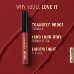 Buy Lakme Forever Matte Liquid Lip Color Red Divine 5.6 ml - Purplle