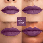 Buy Lakme Forever Matte Liquid Lip Color Brown Vixen 5.6 ml - Purplle