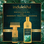 Buy Indulekha Dandruff Treatment Shampoo 340 Ml - Purplle