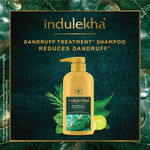 Buy Indulekha Dandruff Treatment Shampoo 580 Ml - Purplle
