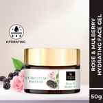 Buy Good Vibes Rose & Mulberry Hydrating Face Gel |Anti-Ageing, Skin Glowing, Lightening | No Parabens, No Sulphates, No Mineral Oil (50 g) - Purplle