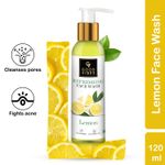 Buy Good Vibes Lemon Refreshing Face Wash | Brightening, Cleansing, Hydrating | No Parabens, No Mineral Oil, No Animal Testing (120 ml) - Purplle