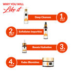 Buy Good Vibes Radiant Glow Vitamin C CTSM Combo (Set of 4) - Purplle