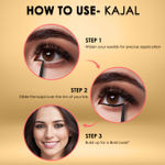 Buy Good Vibes Bold Kajal & Hydrating Liquid Lipstick Combo (comfy for your eye & lips) Combo of 2 - Purplle