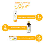 Buy Good Vibes Banana Shine Hair Care Combo (Set of 3) - Purplle
