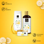 Buy Good Vibes Banana Shine Hair Care Combo (Set of 3) - Purplle
