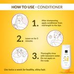 Buy Good Vibes Banana Shine Hair Duo- (Banana Shampoo 300ml + Banana Conditioner 200ml) - Purplle