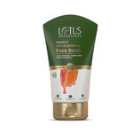 Buy Lotus Botanicals Skin Brightening Face Scrub | Vitamin C | Sulphate, Silicon & Chemical Free | All Skin Types | 100 gm - Purplle