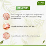 Buy Vaadi Herbals Foot Scrub With Fenugreek & Lemongrass Oil (110 gm) - Purplle