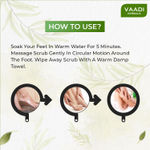 Buy Vaadi Herbals Foot Scrub With Fenugreek & Lemongrass Oil (110 gm) - Purplle