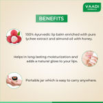 Buy Vaadi Herbals Lip Balm Lychee (10 gm) - Purplle