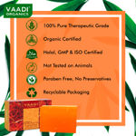 Buy Vaadi Herbals Luxurious Saffron Soap Skin Whitening Therapy (75 gm) - Purplle